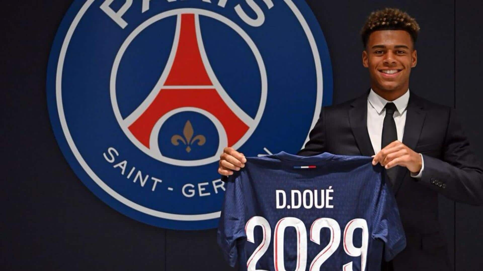 Paris Saint-Germain sign Desire Doue from Rennes: Decoding his stats