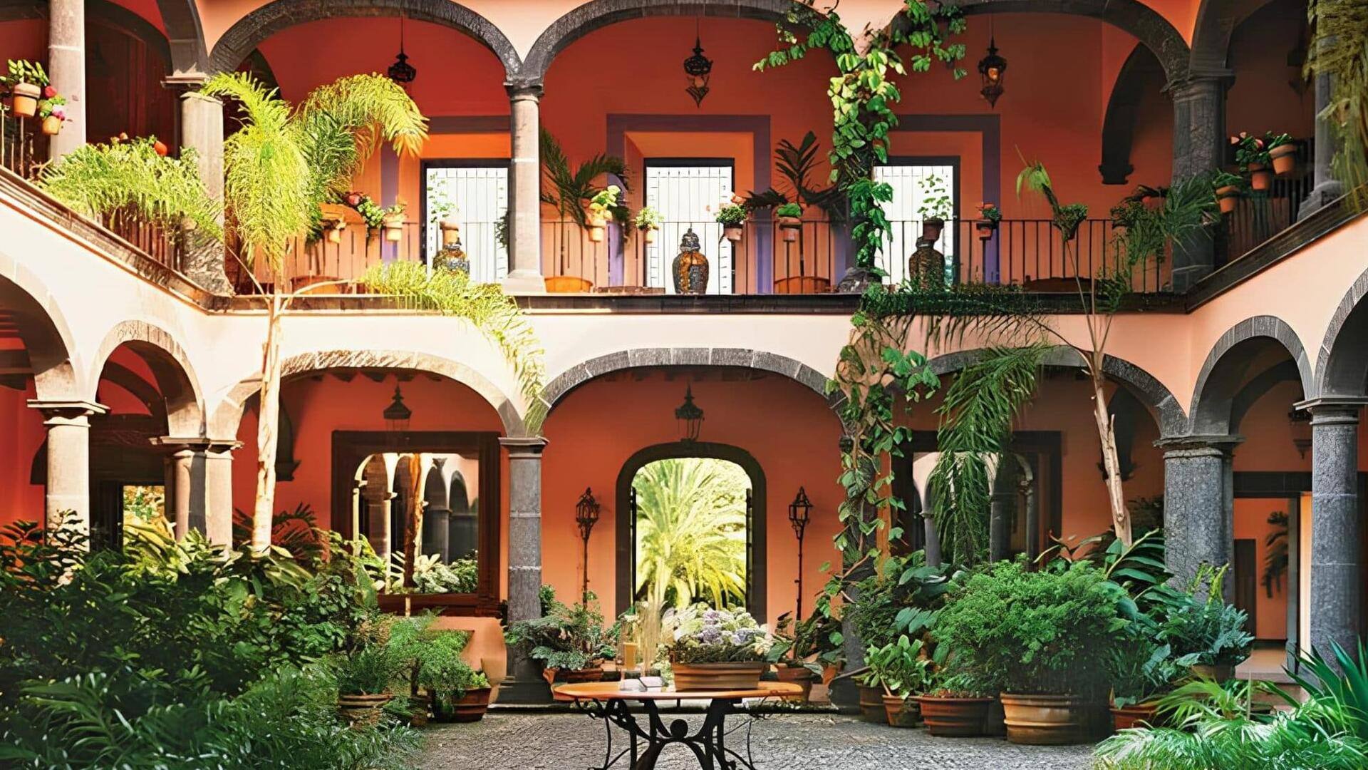 Embracing Spanish Hacienda style homes