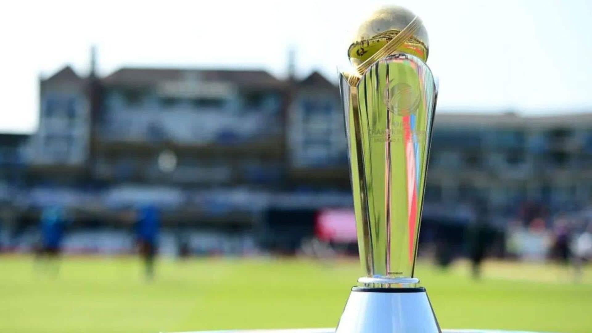 ICC cancels Champions Trophy tour in PoK after BCCI's objection