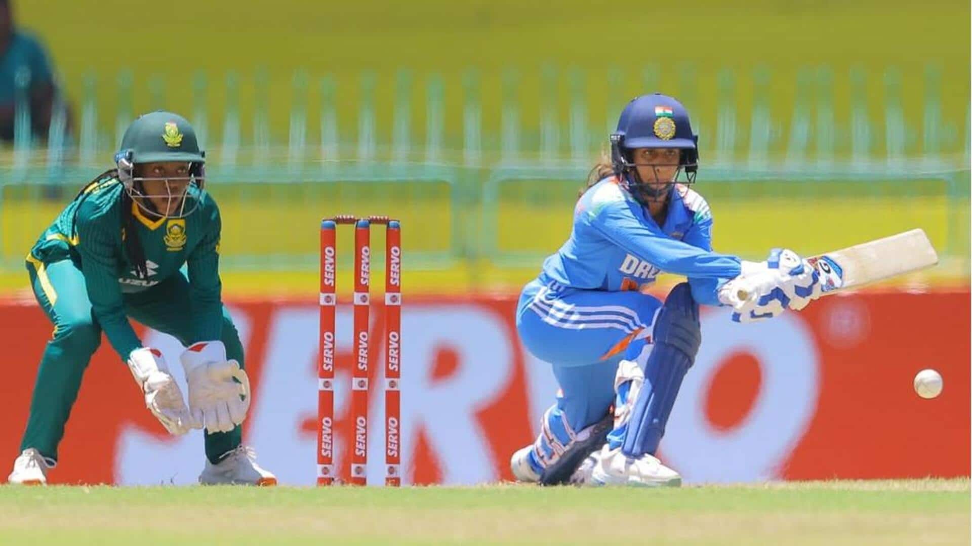 Women's ODIs: Highest individual scores for India against South Africa Women's ODIs: Highest individual scores for India against South Africa