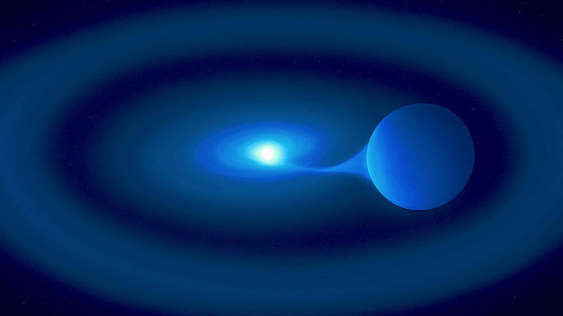 This star is consuming its twin at an unprecedented rate This star is consuming its twin at an unprecedented rate