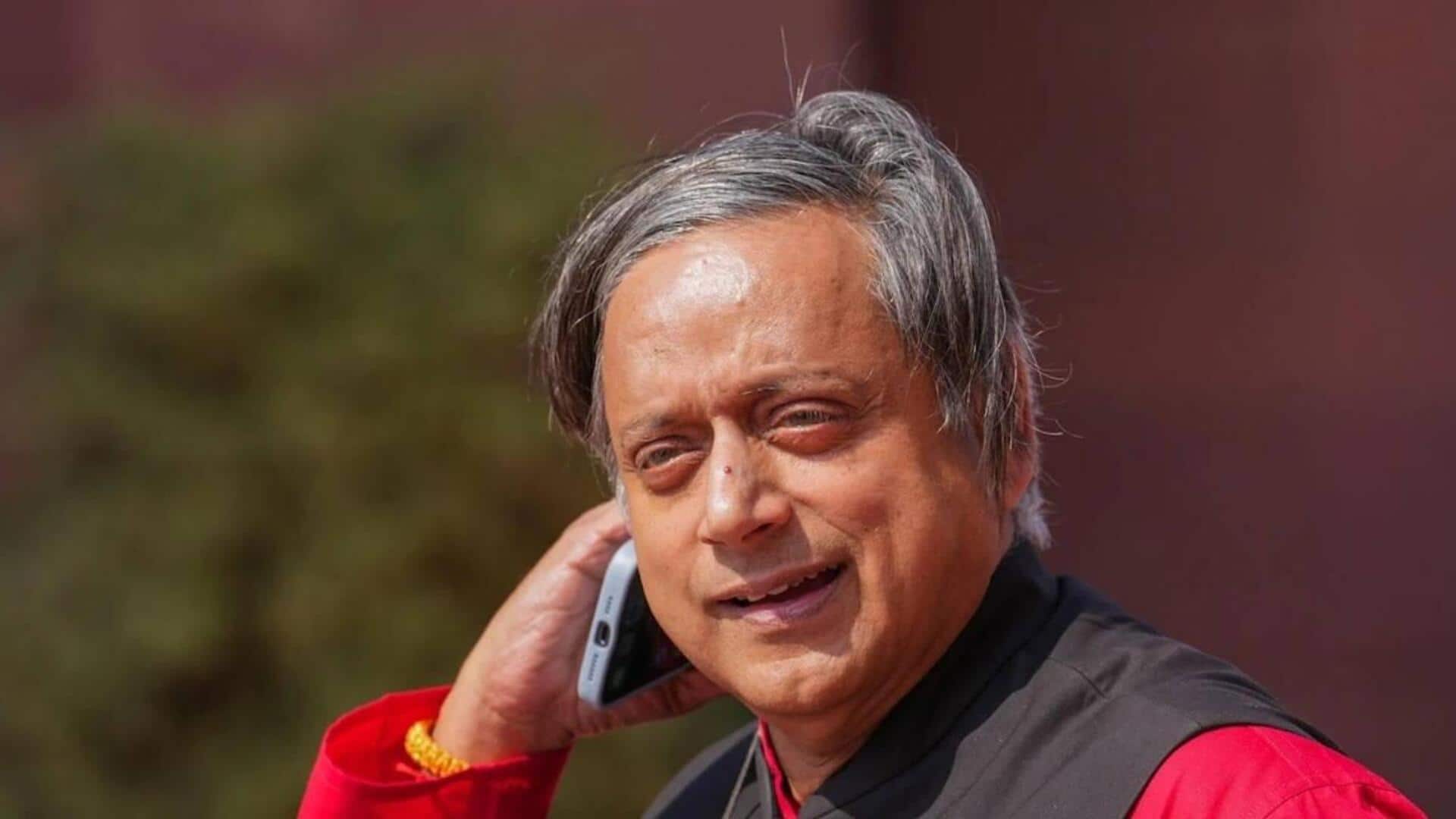 Tharoor defends Advani's legacy after 'statesman' remark backlash
