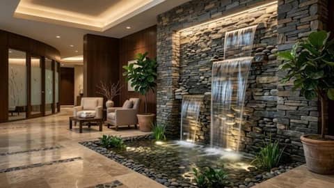 Want a calmer home? Add an indoor waterfall 