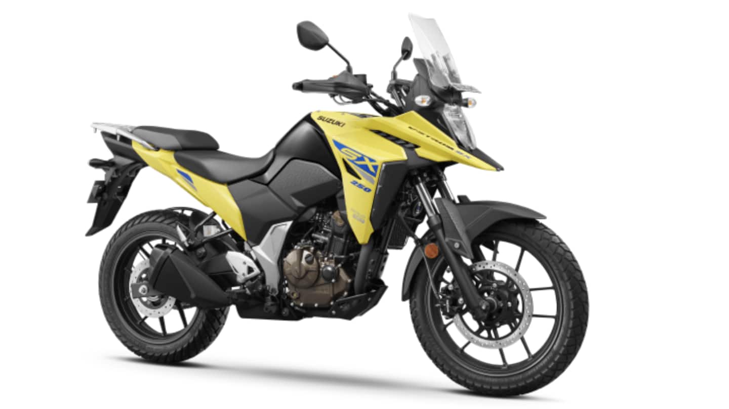 Suzuki V-Strom SX adventure tourer launched at Rs. 2.1 lakh