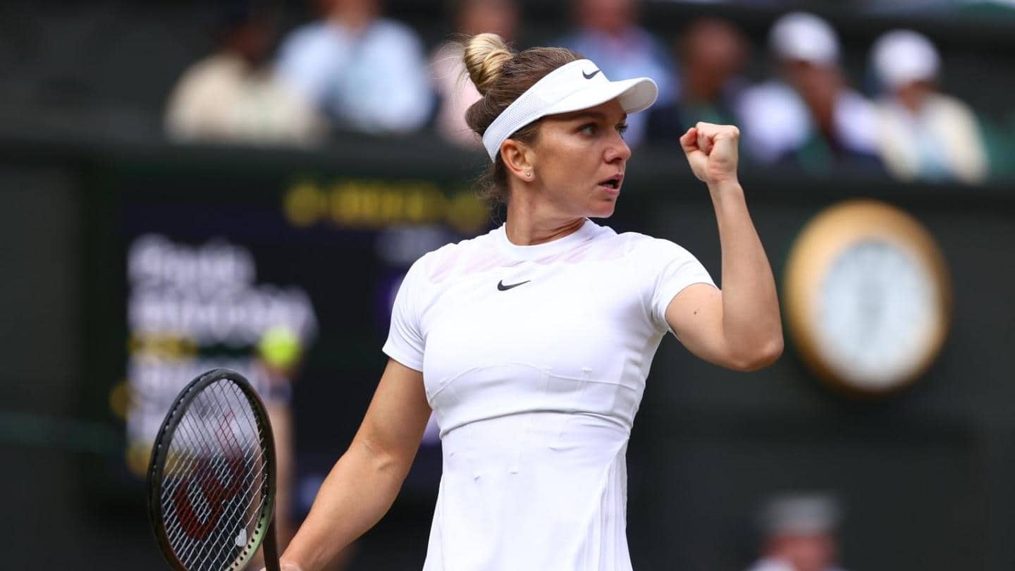 2022 Wimbledon: Simona Halep beats Paula Badosa, reaches quarter-finals