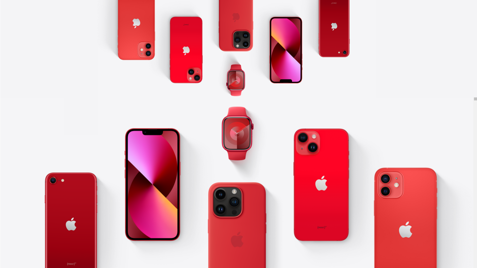 Apple's (PRODUCT)RED color branding has much deeper cause