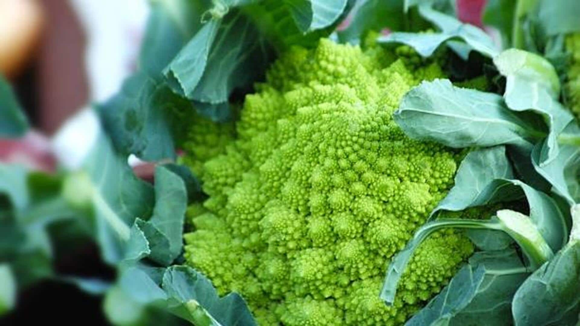 Romanesco: A nutty, colorful addition to your dishes 