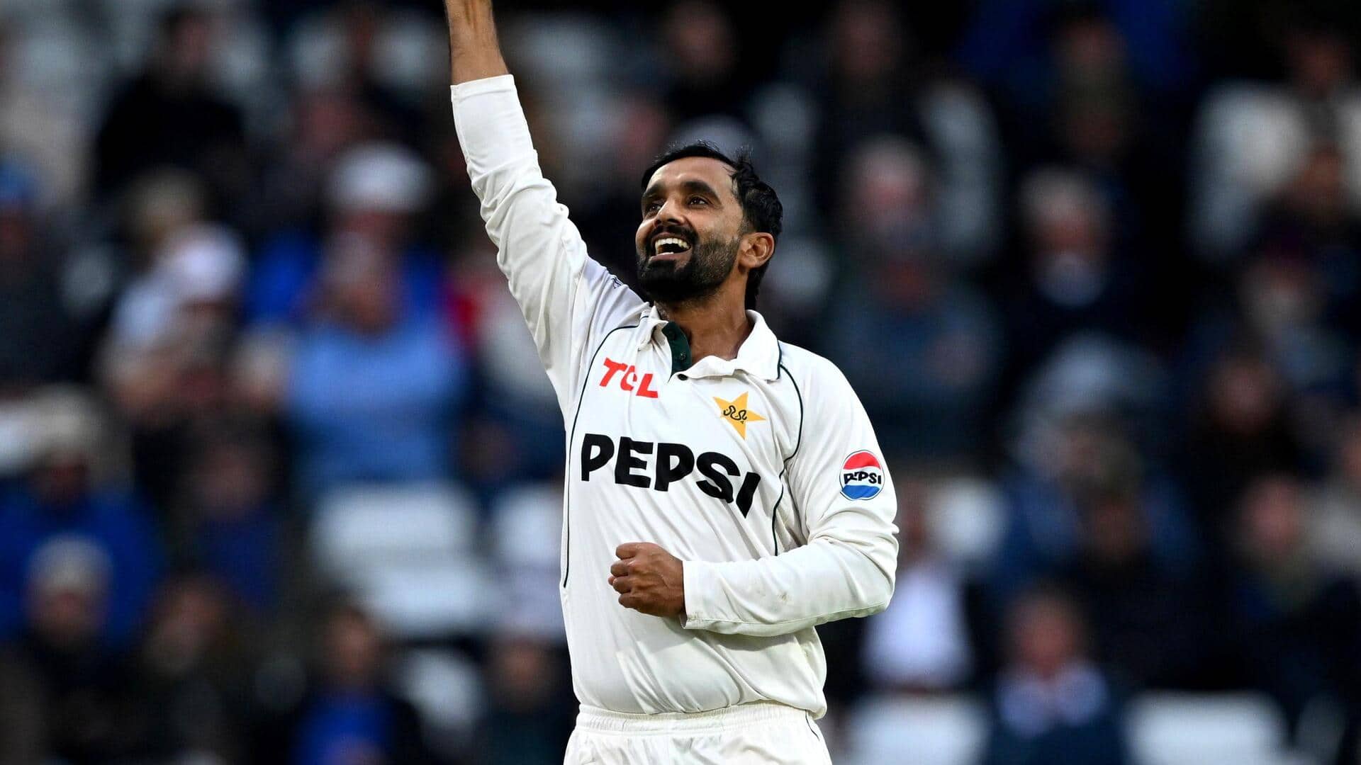 Pakistan's Ali Usman scripts records with fifer in Headingley Test