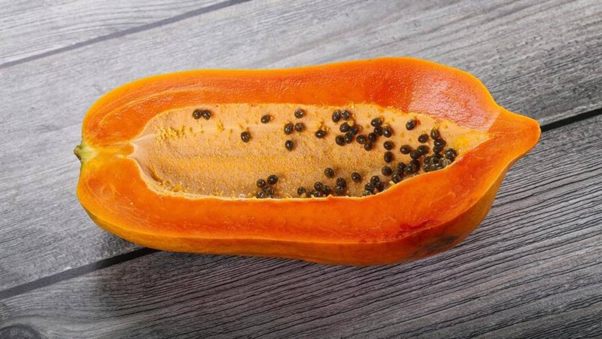 Papaya seeds are great for health. Here's why
