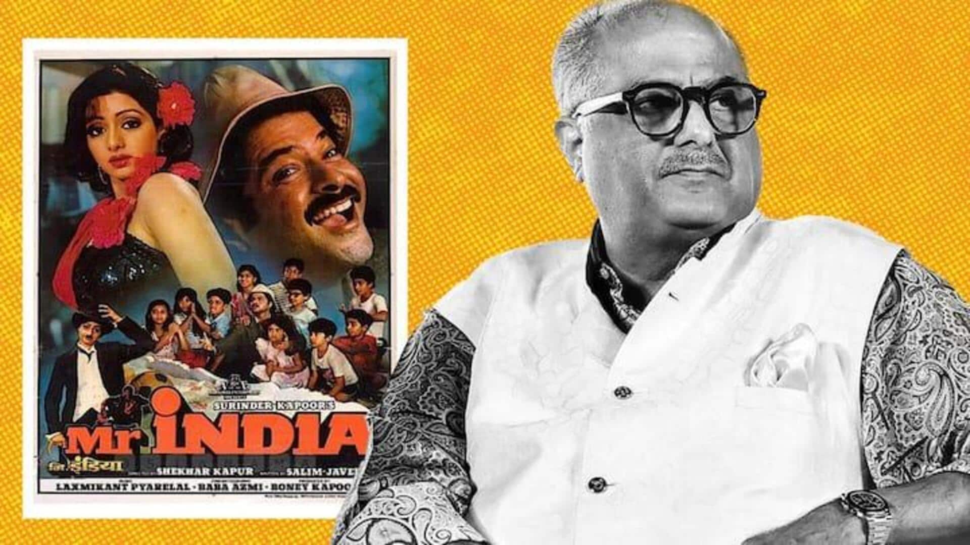 Boney hints at 'Mr. India 2' on film's 37th anniversary