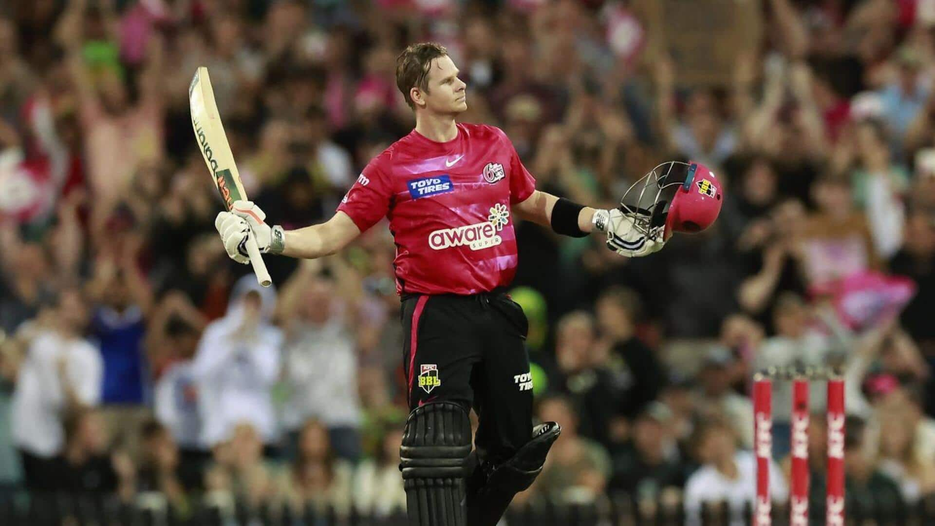 Steve Smith attains these feats with 3rd BBL hundred