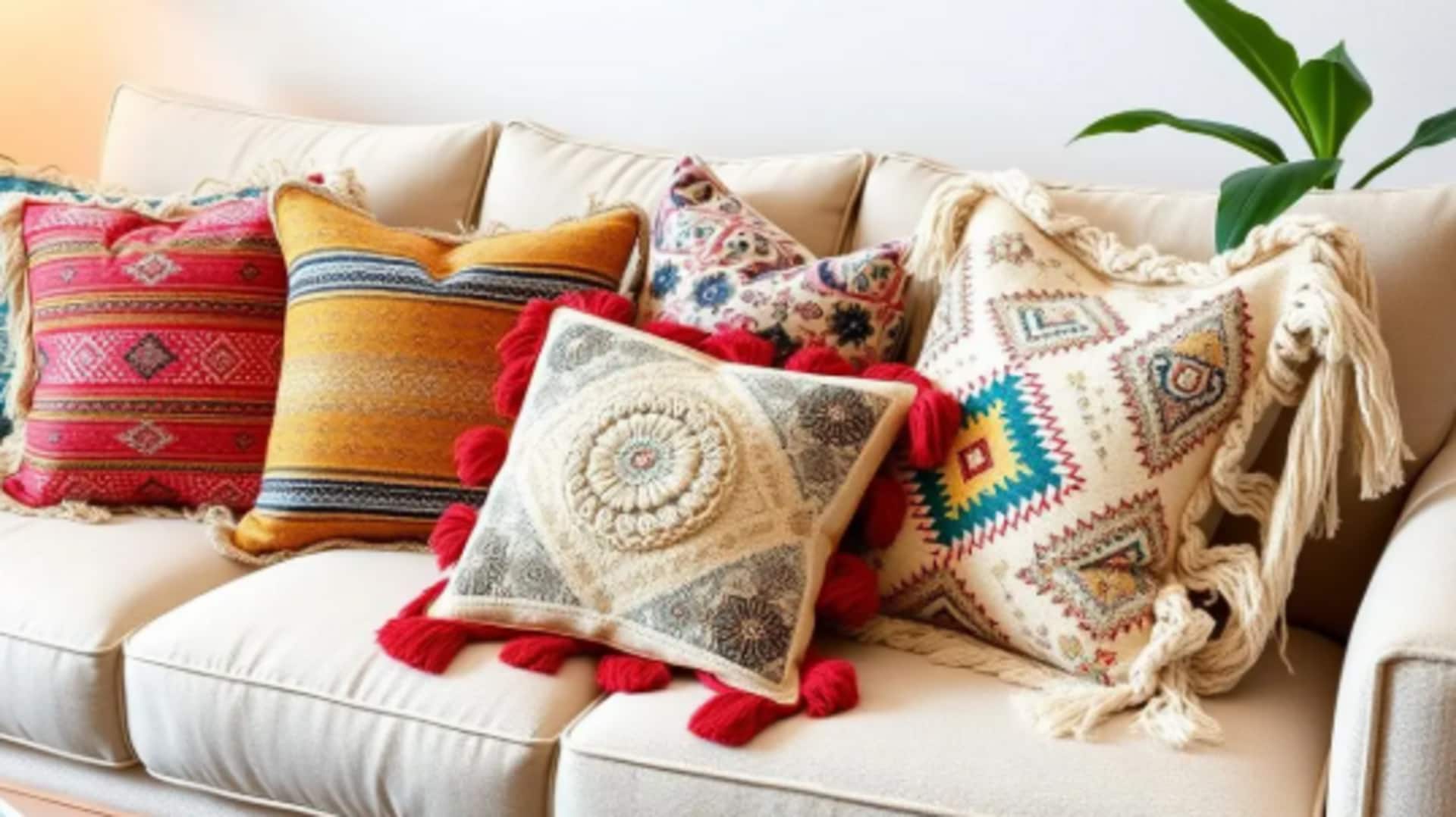 Add color to your home with bohemian throw pillows Add color to your home with bohemian throw pillows