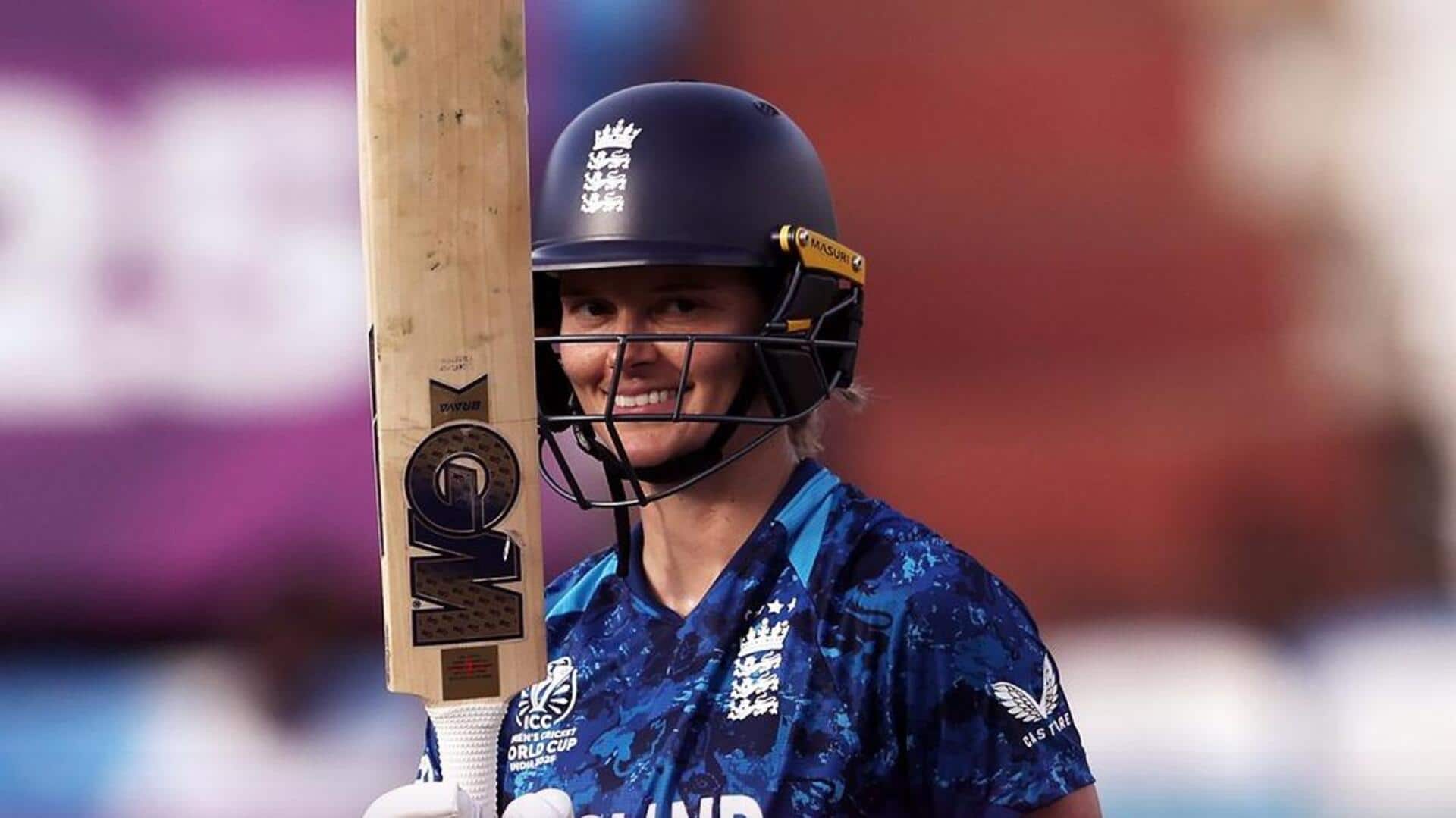 England's Amy Jones hits her 16th half-century in WODIs: Stats