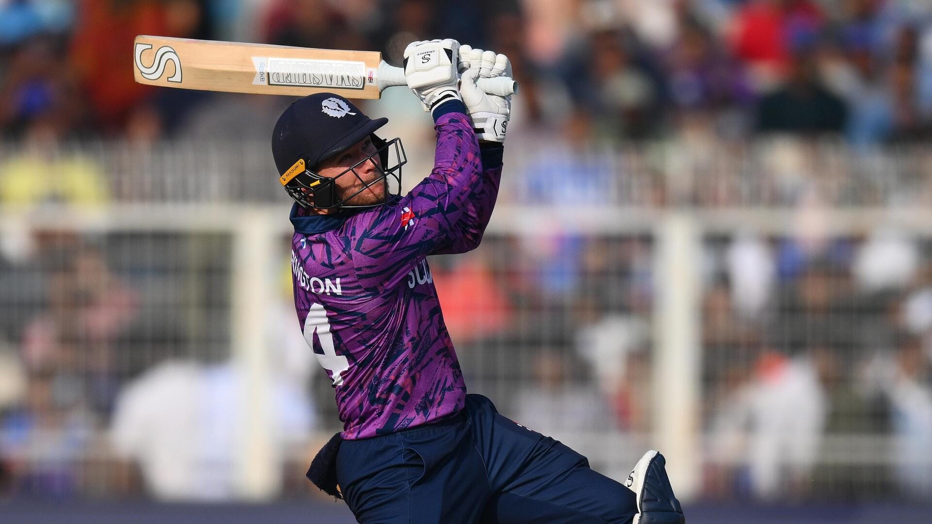 T20 WC: Richie Berrington completes 100 sixes in T20 cricket 