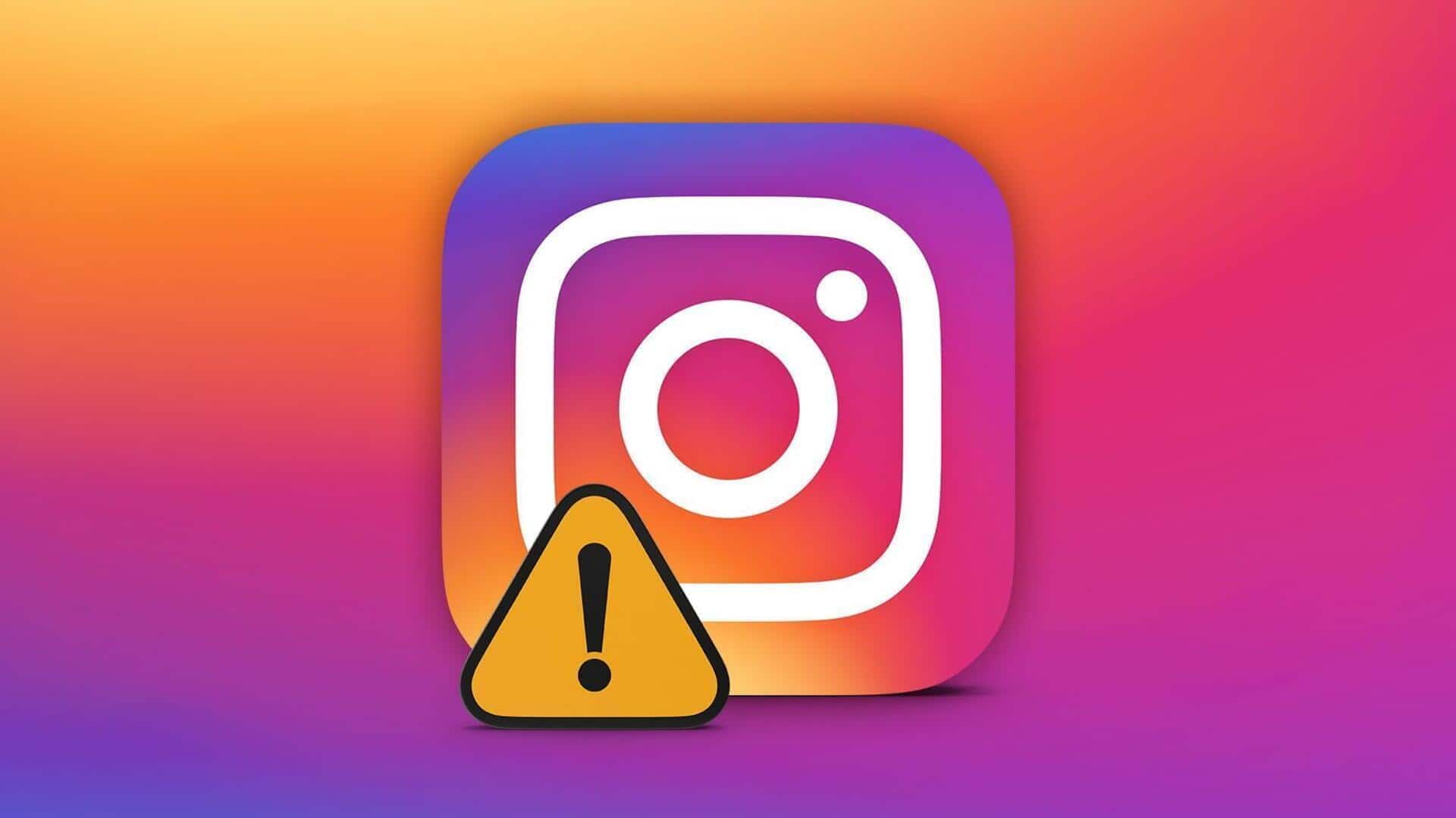 Instagram down! Users reporting app crashes, DM issues, login problems