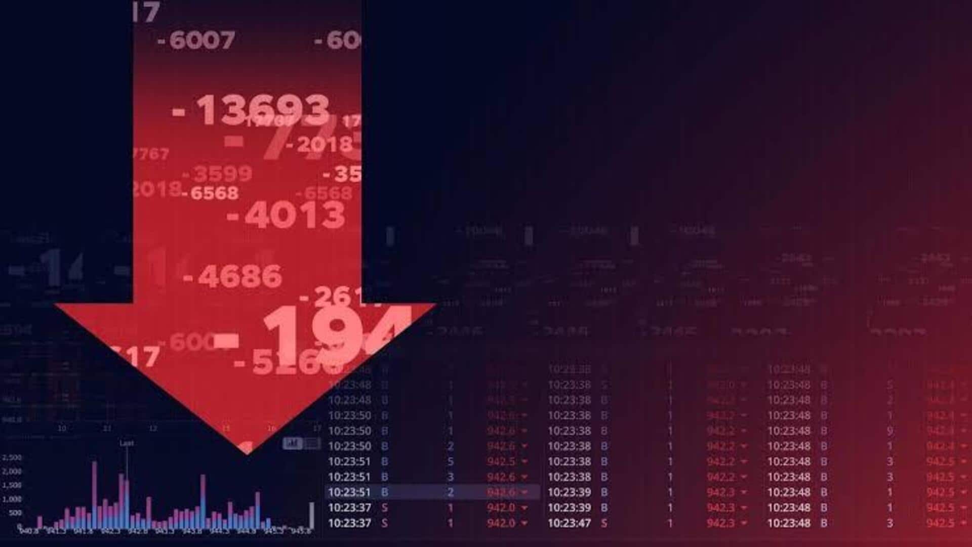 Sensex slips over 400 points: What's behind today's decline?