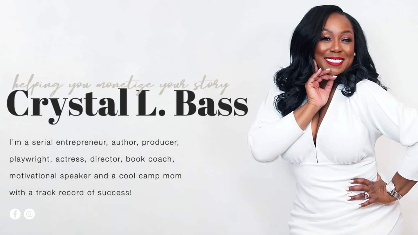 Crystal Bass: Teaching creatives to turn stories into six-figure income