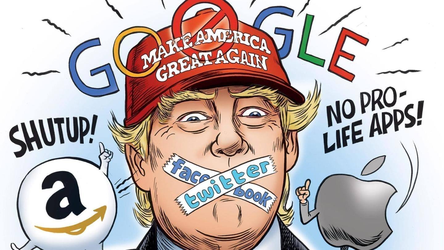Big Tech has left half of the US population voiceless Big Tech has left half of the US population voiceless