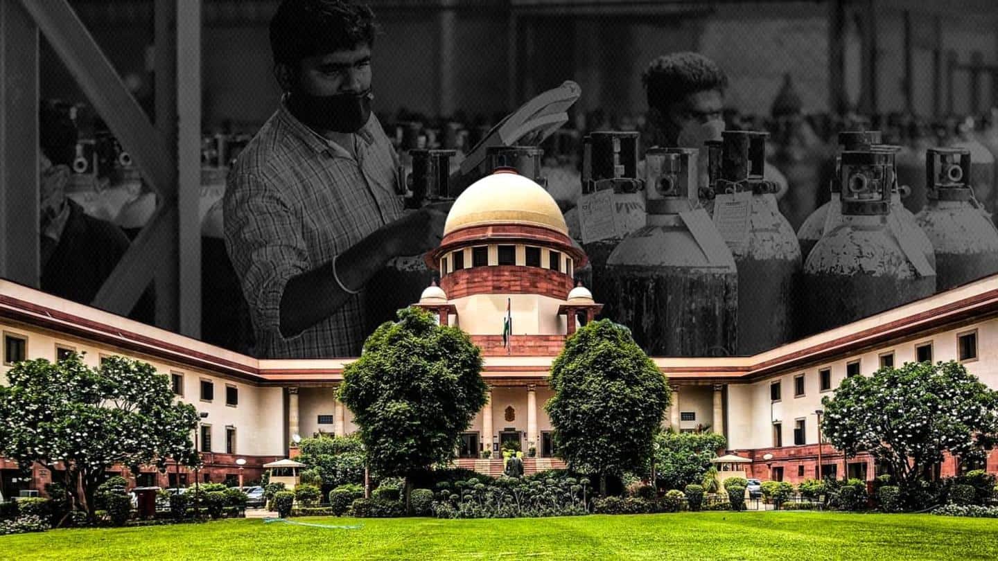 Supreme Court takes suo motu cognizance of the crisis Supreme Court takes suo motu cognizance of the crisis