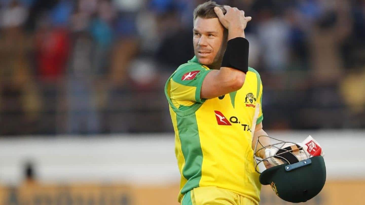 David Warner will open in T20 World Cup: Aaron Finch