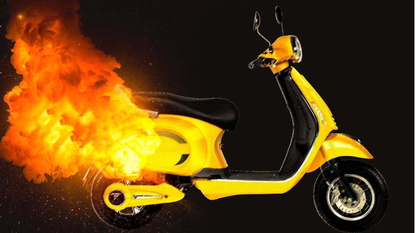 Andhra Pradesh: Electric bike battery explosion kills 1, another critical