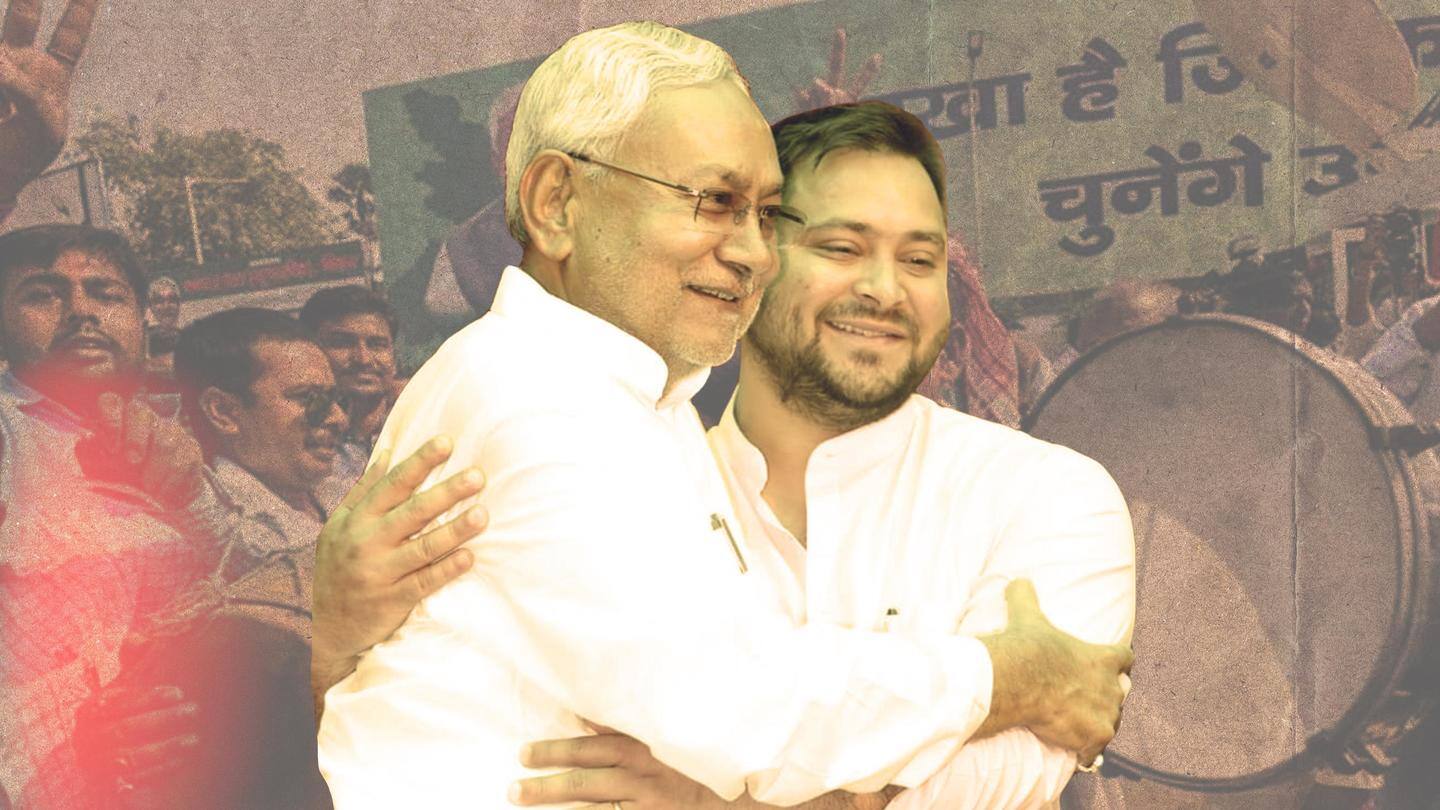 Kumar laughs off BJP's V-P claim; Yadav calls party 'vindictive'