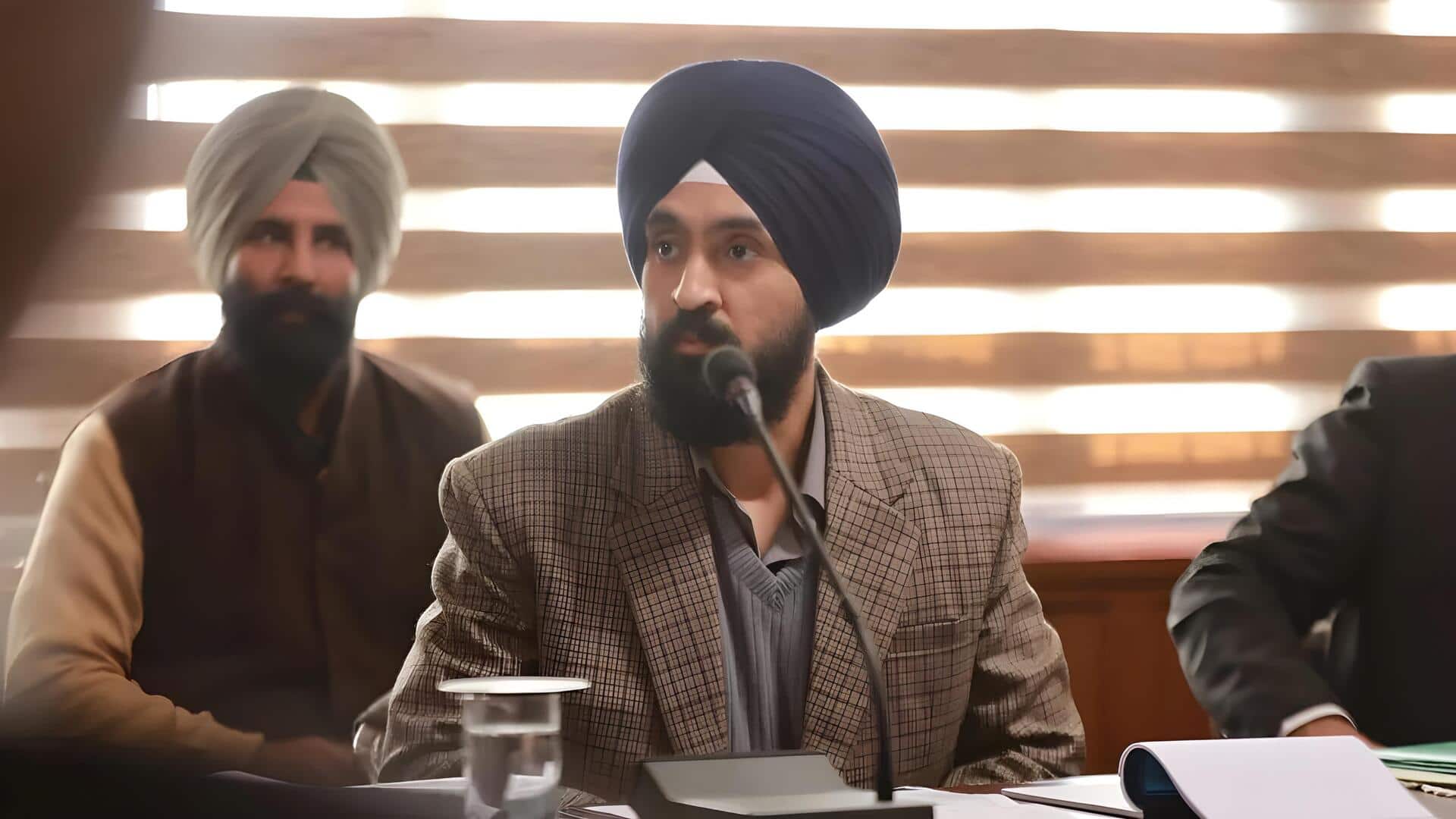 Justice Ranjit Singh asks CBFC to clear Diljit's 'Punjab '95'