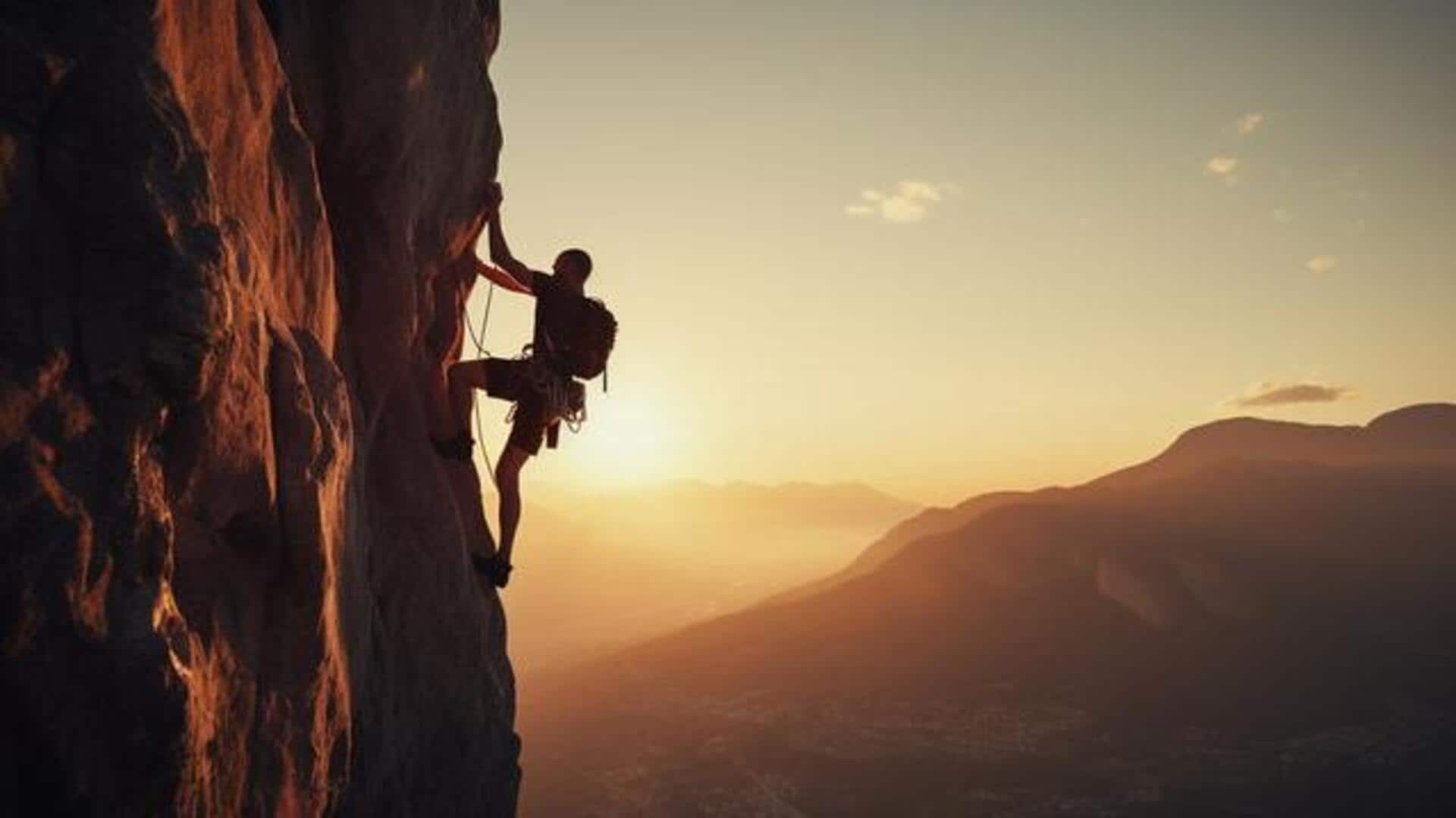 This rock climbing destination offers stunning views 
