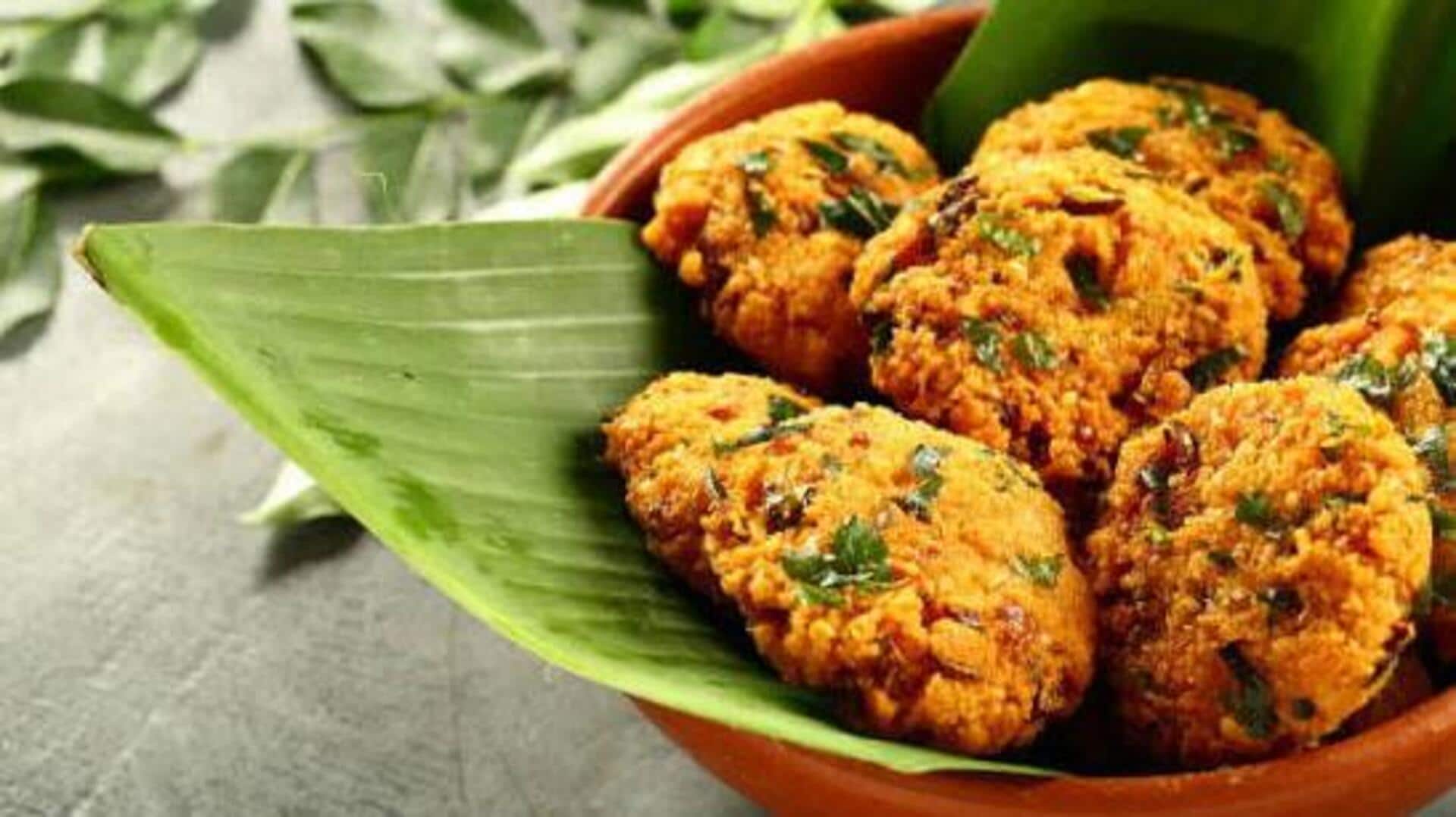 Craving a quick snack? Try lentil fritters 