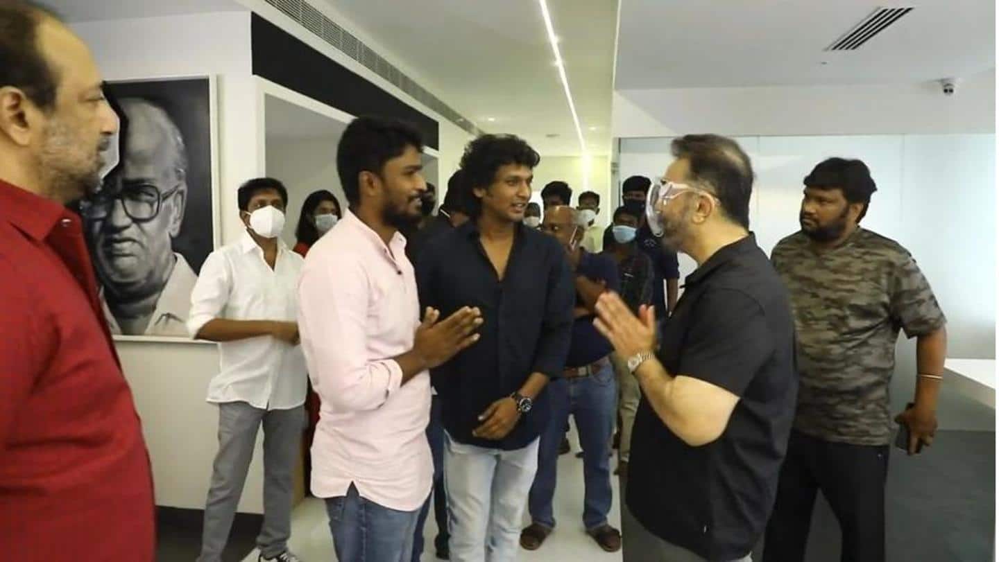 Haasan will share the screen with Vijay Sethupathi, Fahadh Faasil Haasan will share the screen with Vijay Sethupathi, Fahadh Faasil