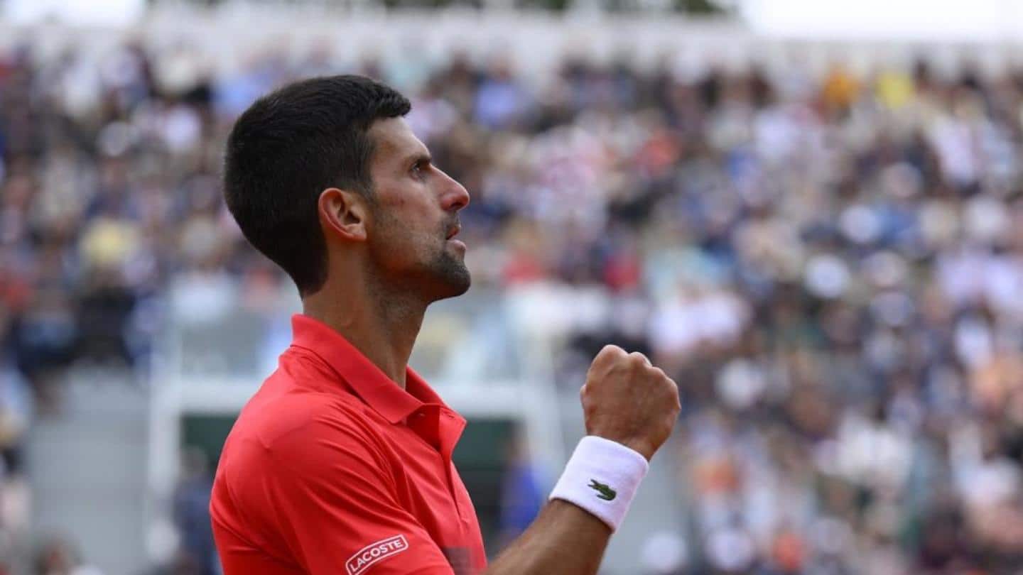2022 French Open: Novak Djokovic through to quarter-finals
