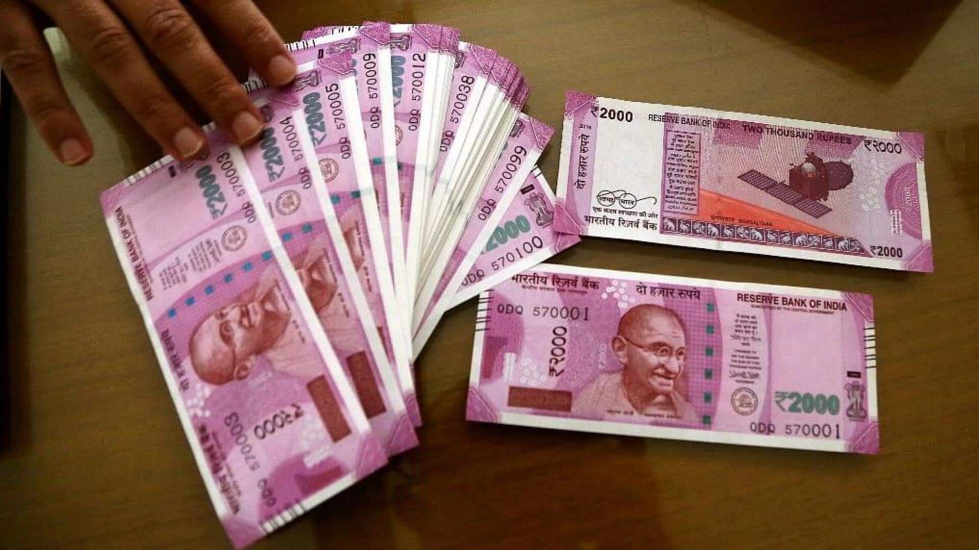 CIC growth down 4.2% because of Rs. 2,000 note withdrawal