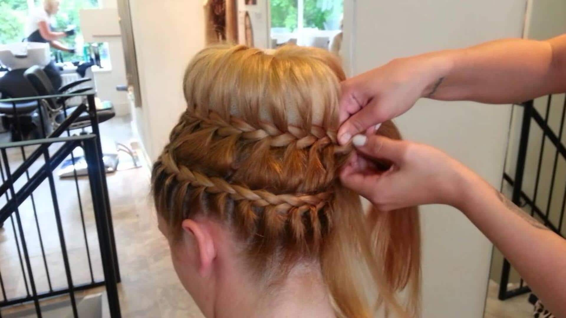 Different tricks to achieve the perfect firework braid hairstyle 