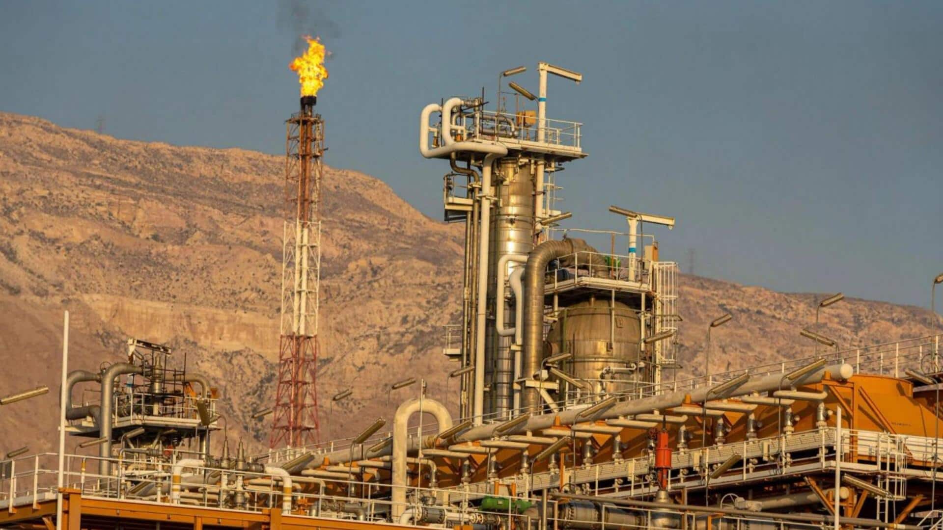 Iran halts world's largest gas field after Israeli drone strike Iran halts world's largest gas field after Israeli drone strike