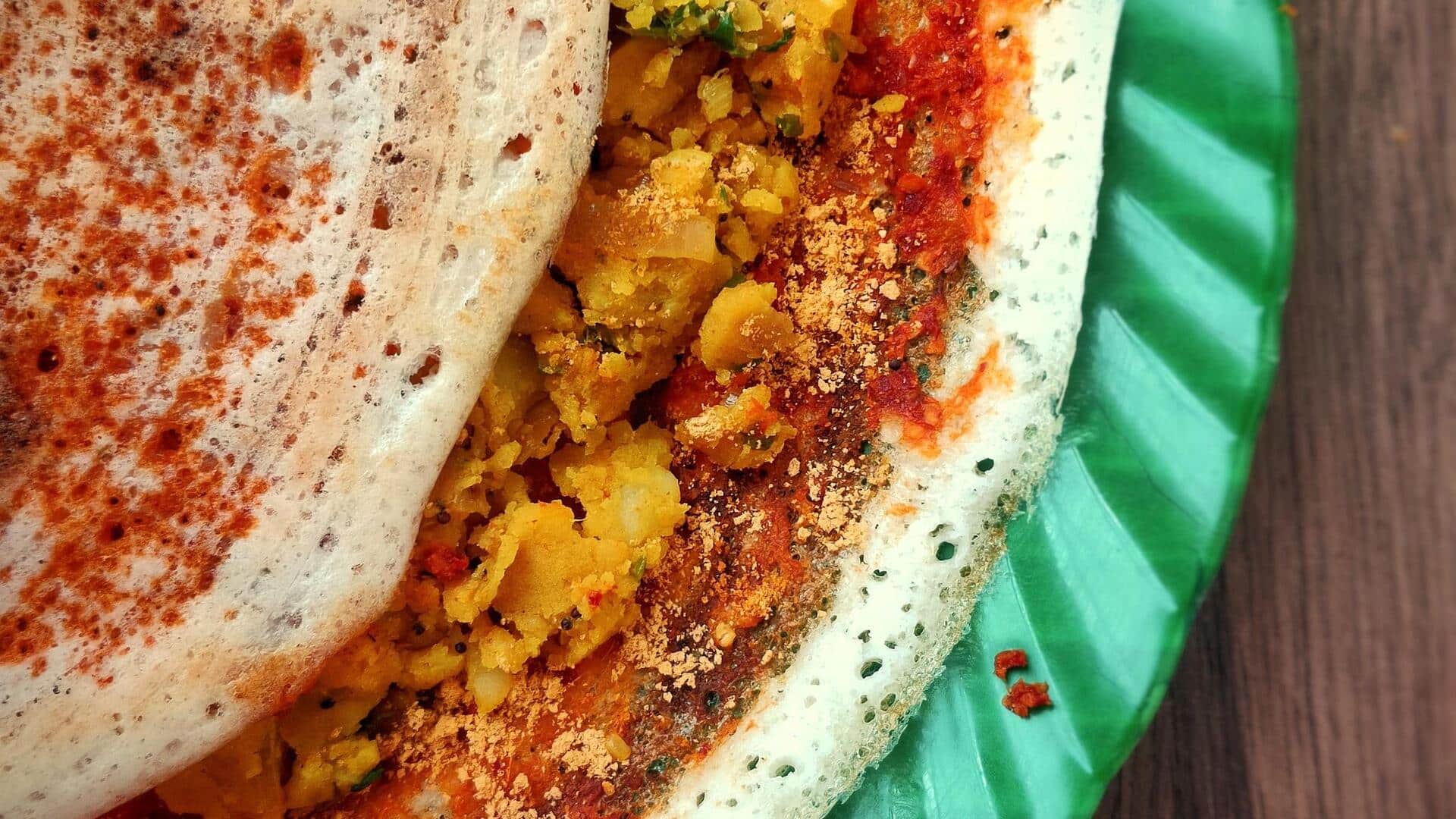 Spice up your beloved dosa with these variations