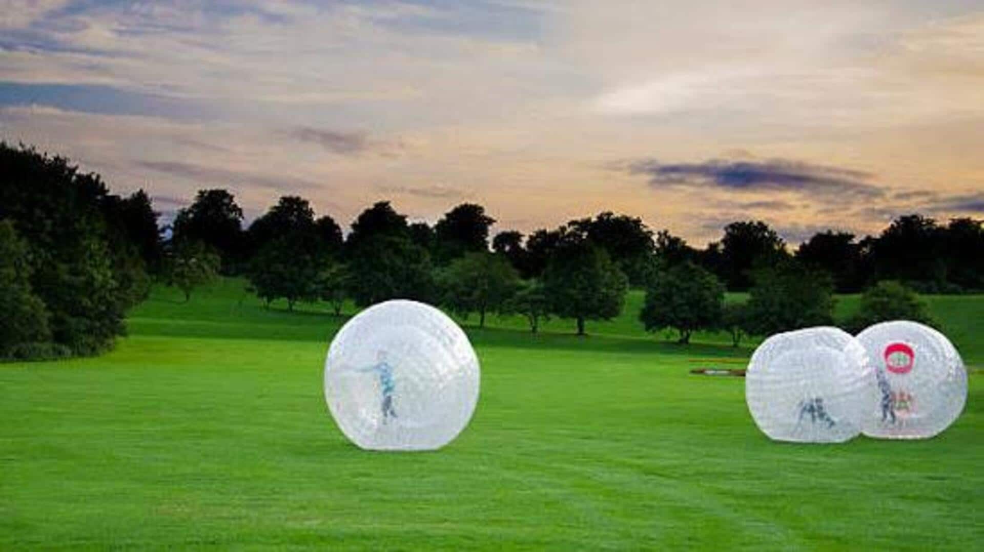 Zorbing: A fun way to explore nature 