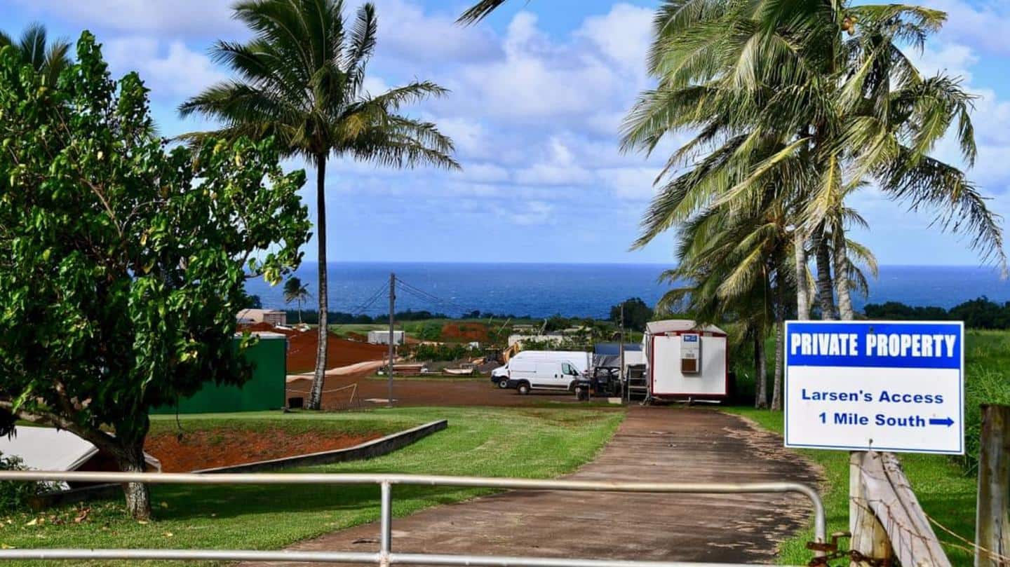 Property was purchased in March from a local conservationist Property was purchased in March from a local conservationist