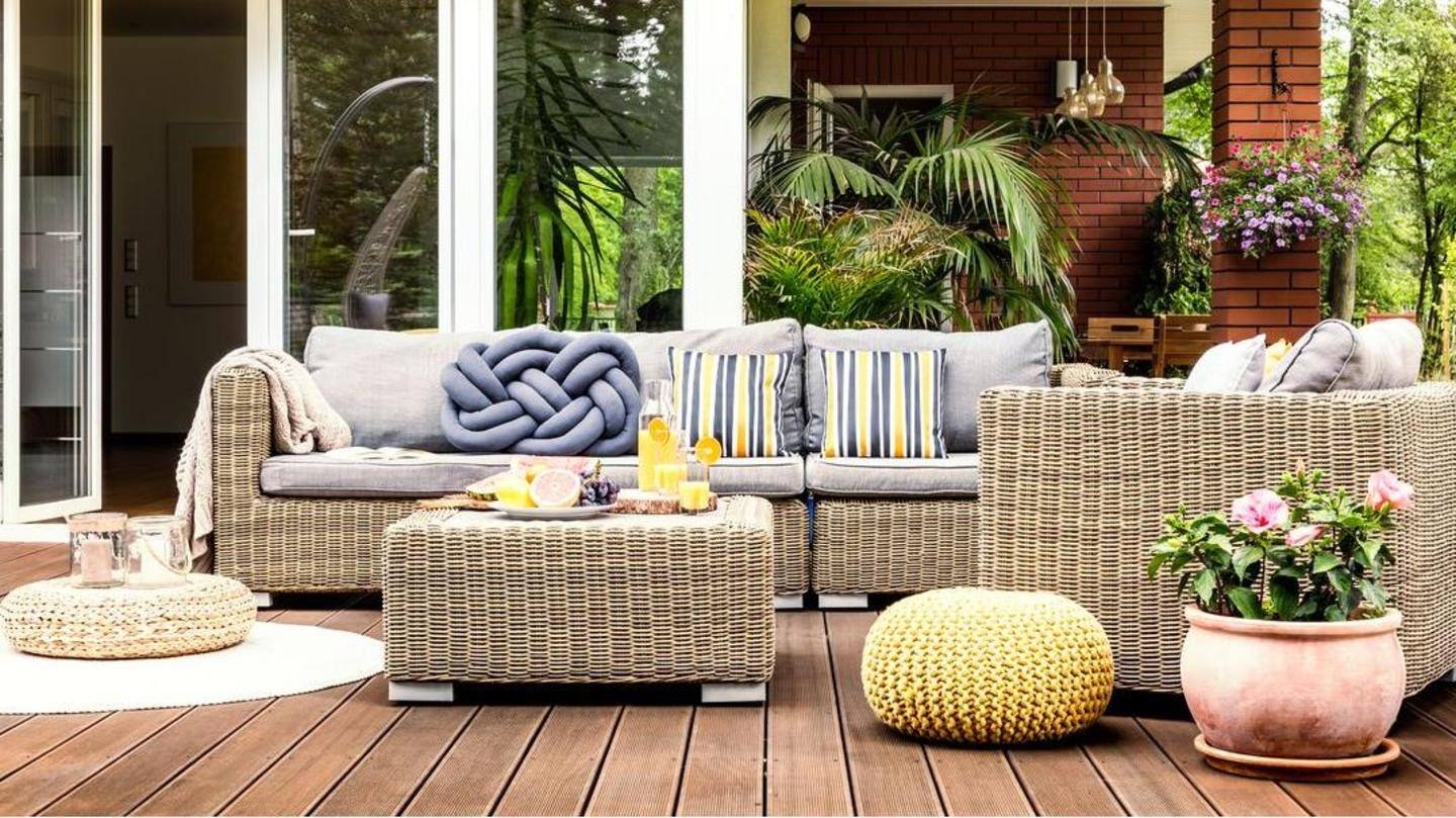 Let the furniture reflect the existing landscape and hardscapes Let the furniture reflect the existing landscape and hardscapes