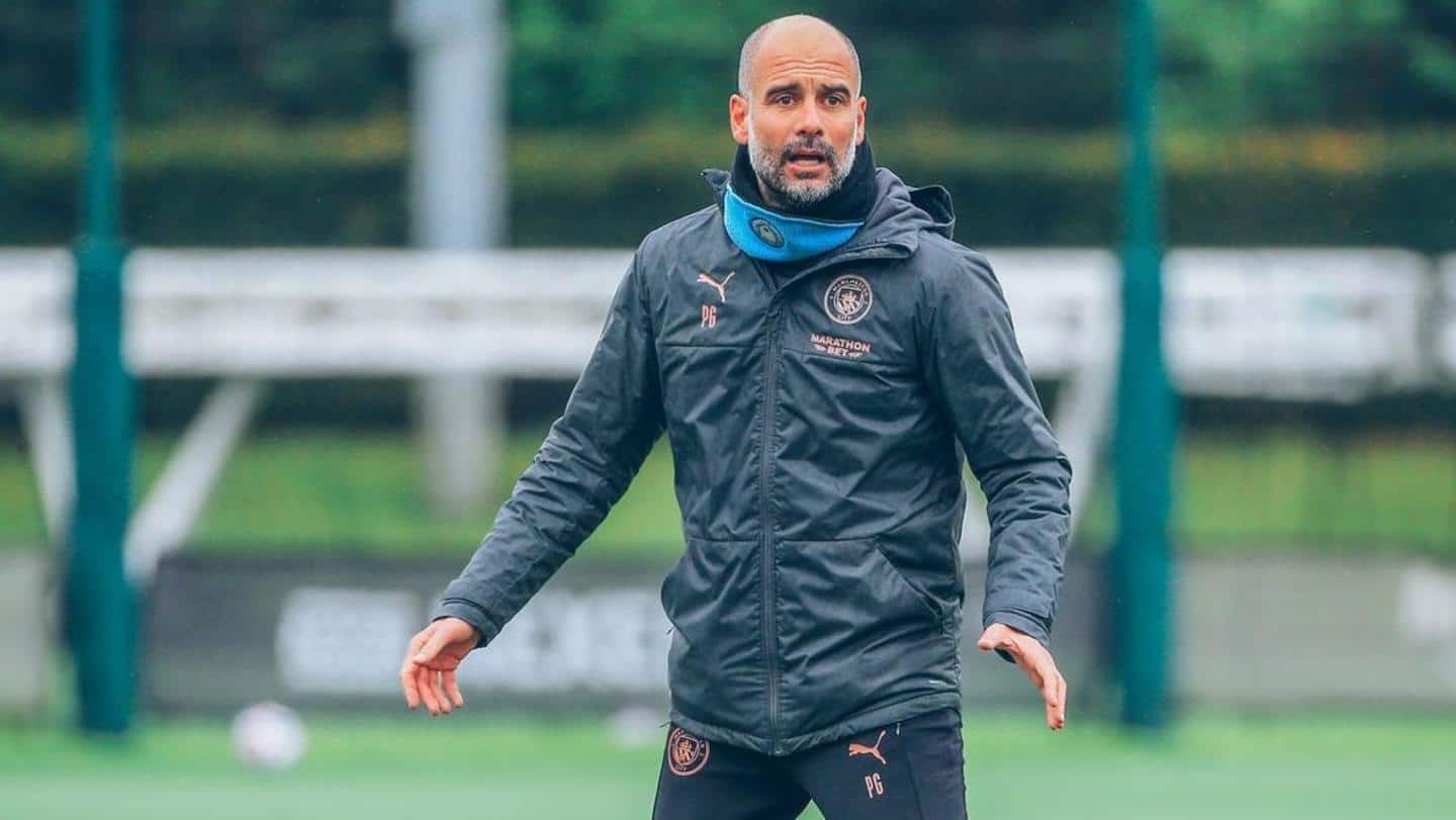 Delighted Guardiola says it's a special trophy to win Delighted Guardiola says it's a special trophy to win