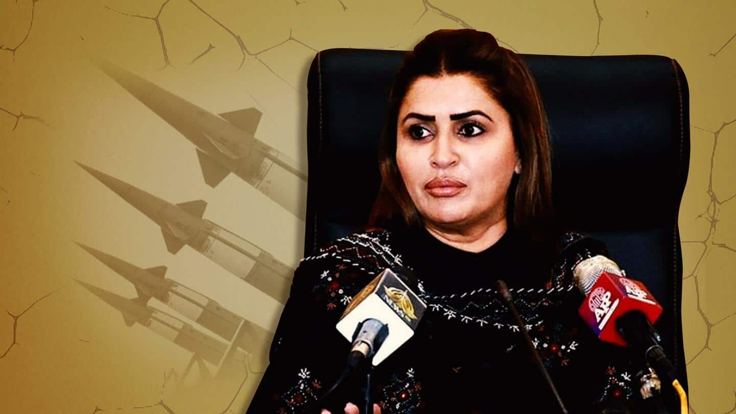 Pakistan minister Shazia Marri threatens India with 'nuclear war'