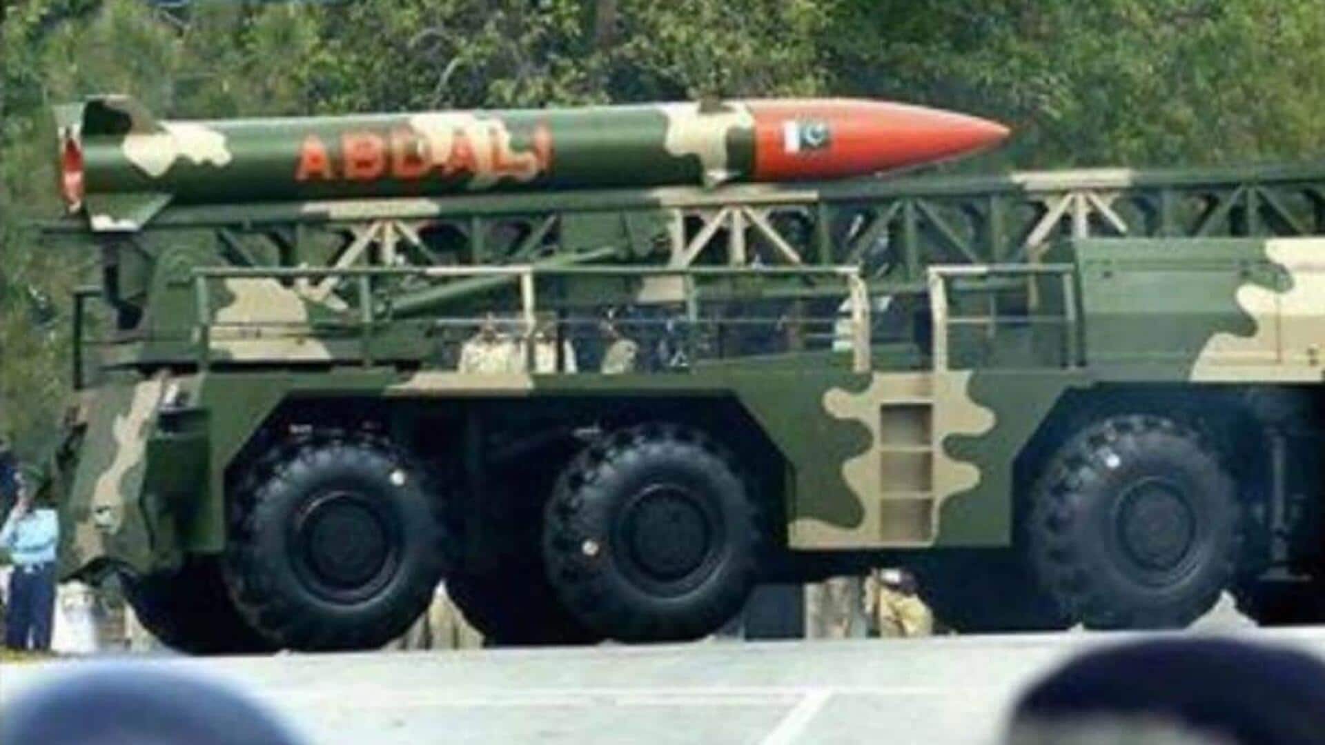 Pakistan tests ballistic missile amid rising tensions with India Pakistan tests ballistic missile amid rising tensions with India