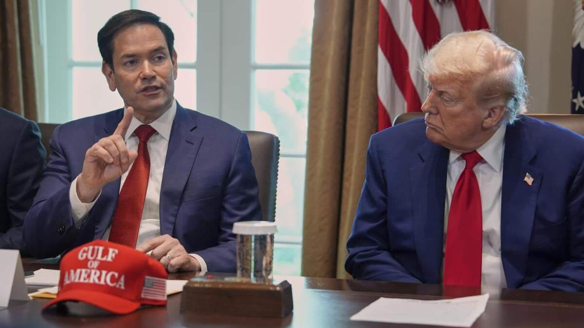 Marco Rubio urges Pakistan to de-escalate amidst offensive Marco Rubio urges Pakistan to de-escalate amidst offensive