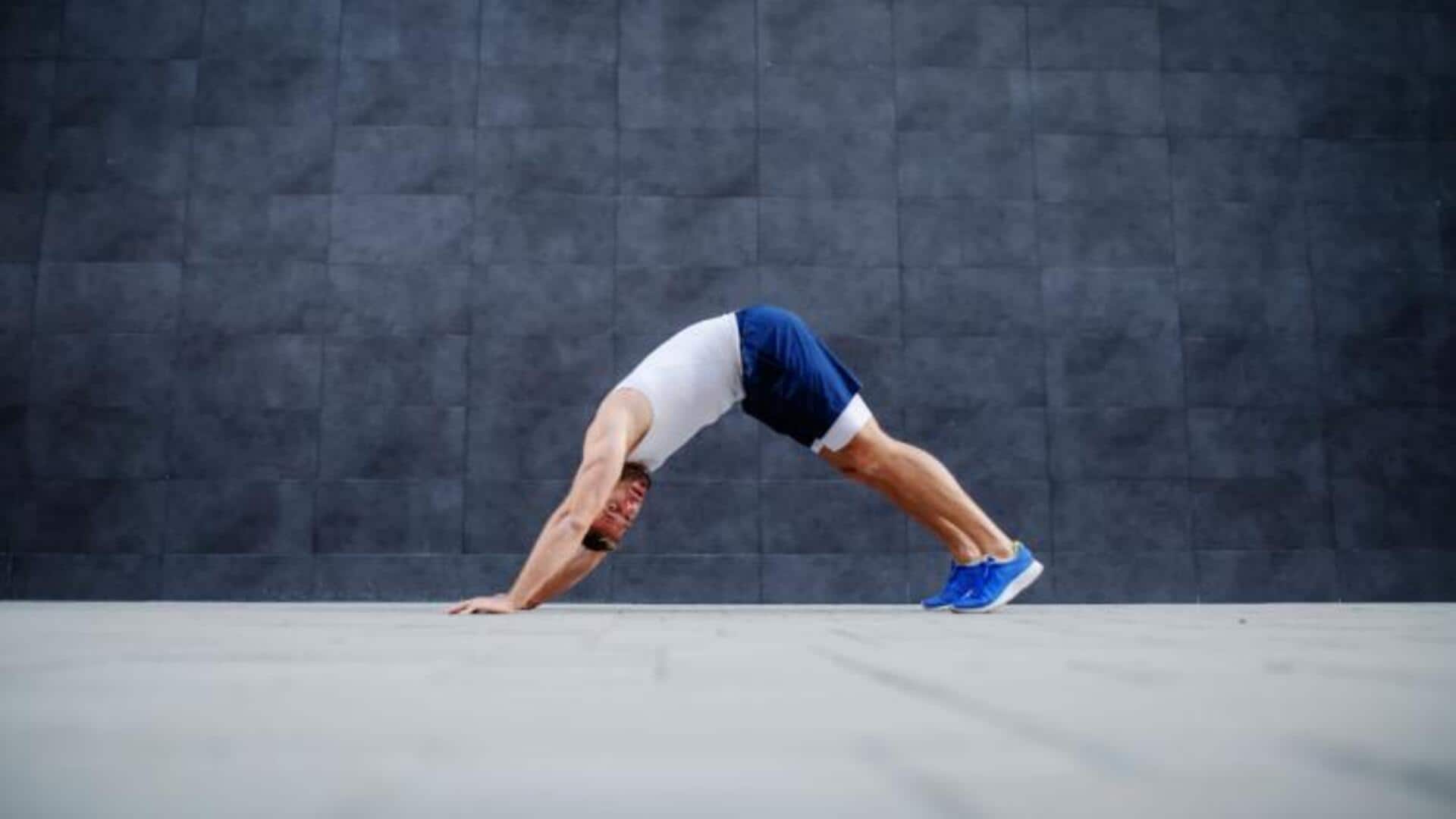 Inchworm exercise: A simple exercise to build body control