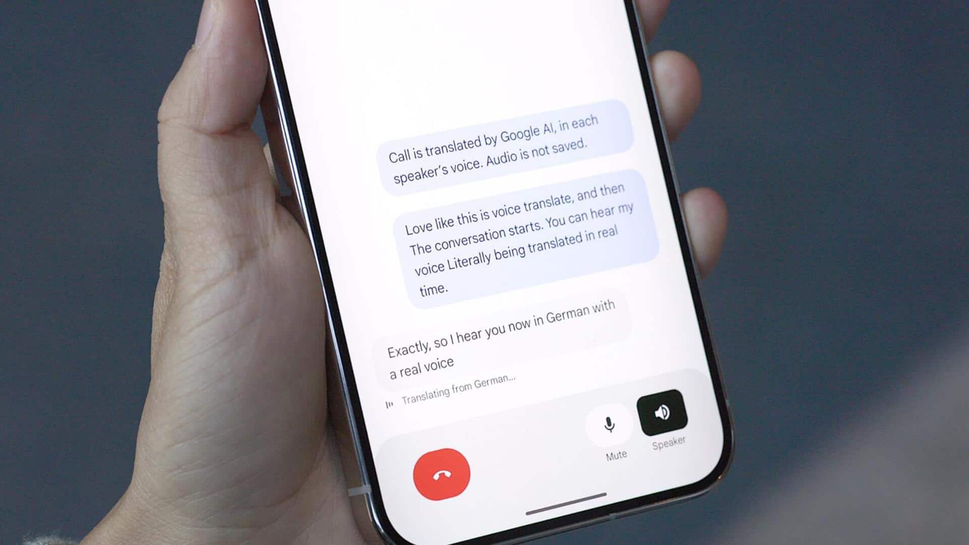 Google's Phone app can now translate your voice in real-time