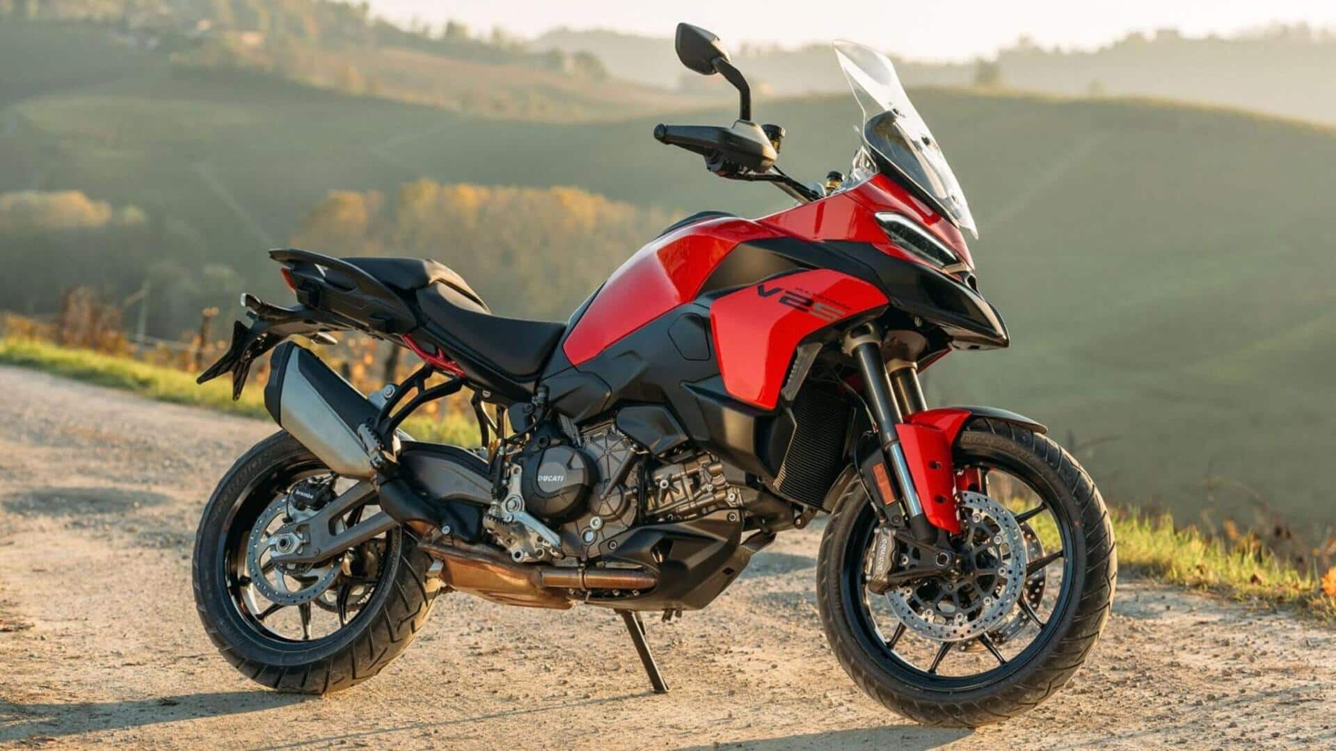 2025 Ducati Multistrada V2 launched in India at ₹19L