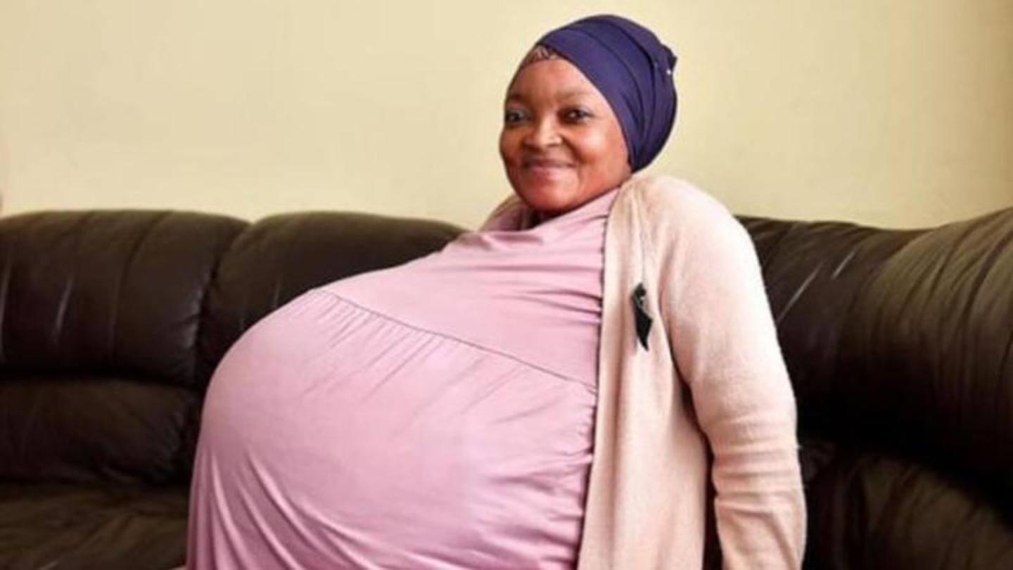 Sithole recently gave birth at a Pretoria hospital Sithole recently gave birth at a Pretoria hospital