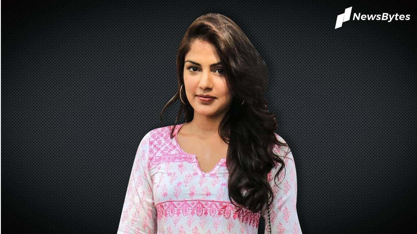 Rhea Chakraborty not attending IIFA due to lookout notice