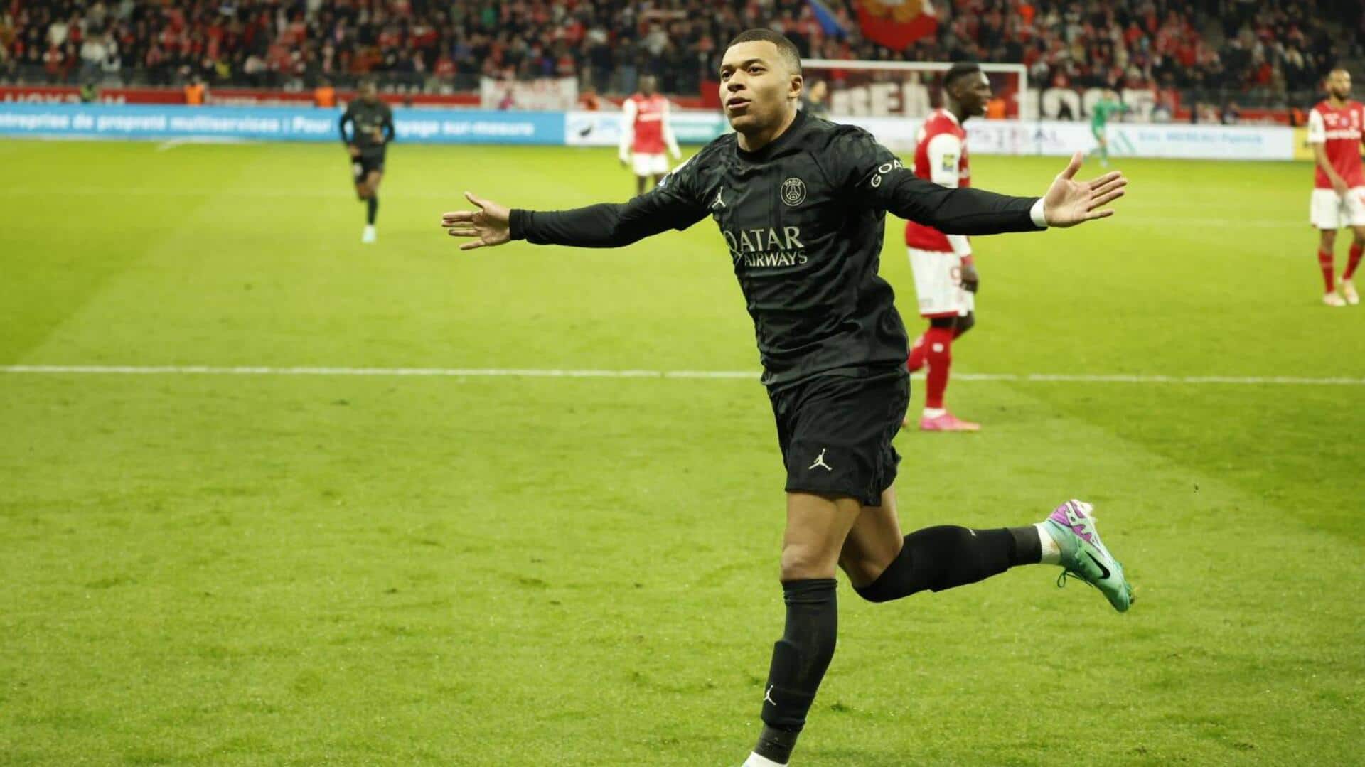 Kylian Mbappe nets his eighth Ligue 1 hat-trick: Key stats