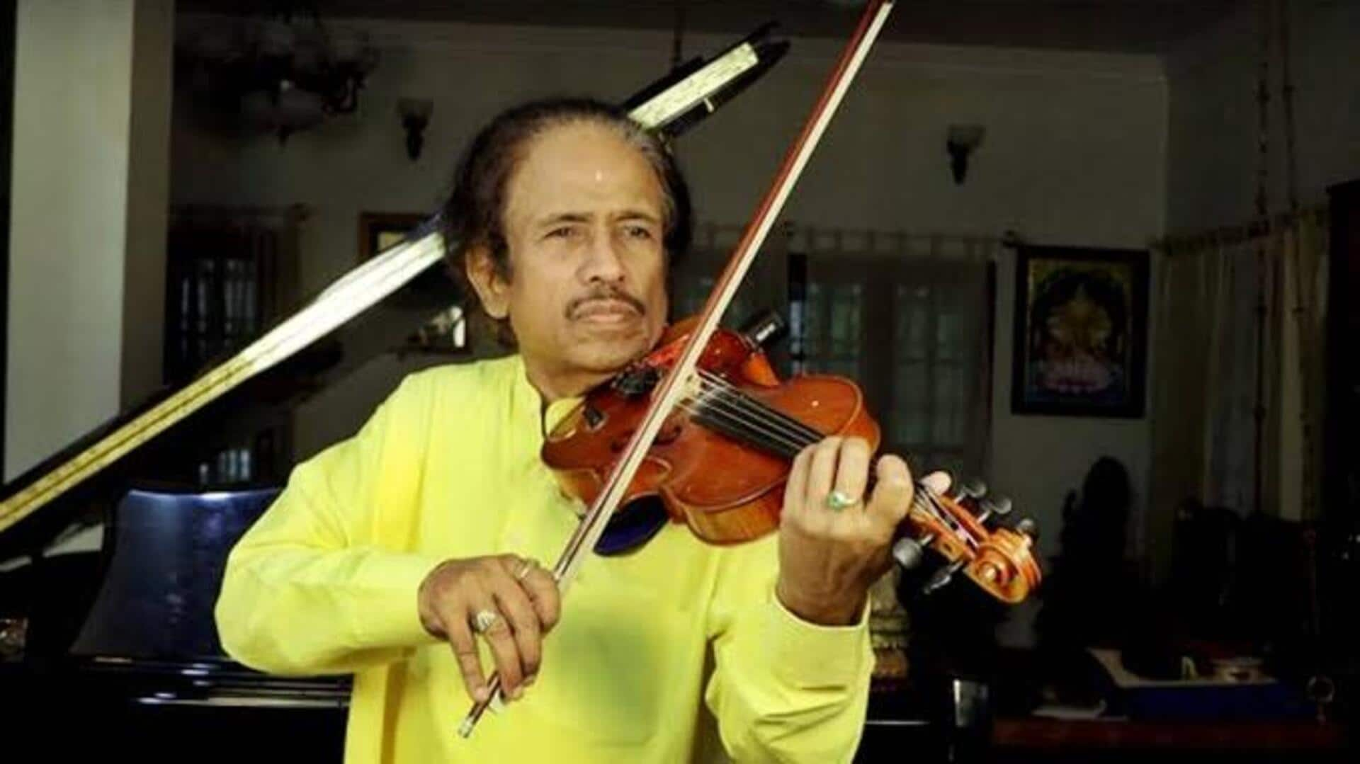 How Padma awardee L Subramaniam bridged East-West divide in music