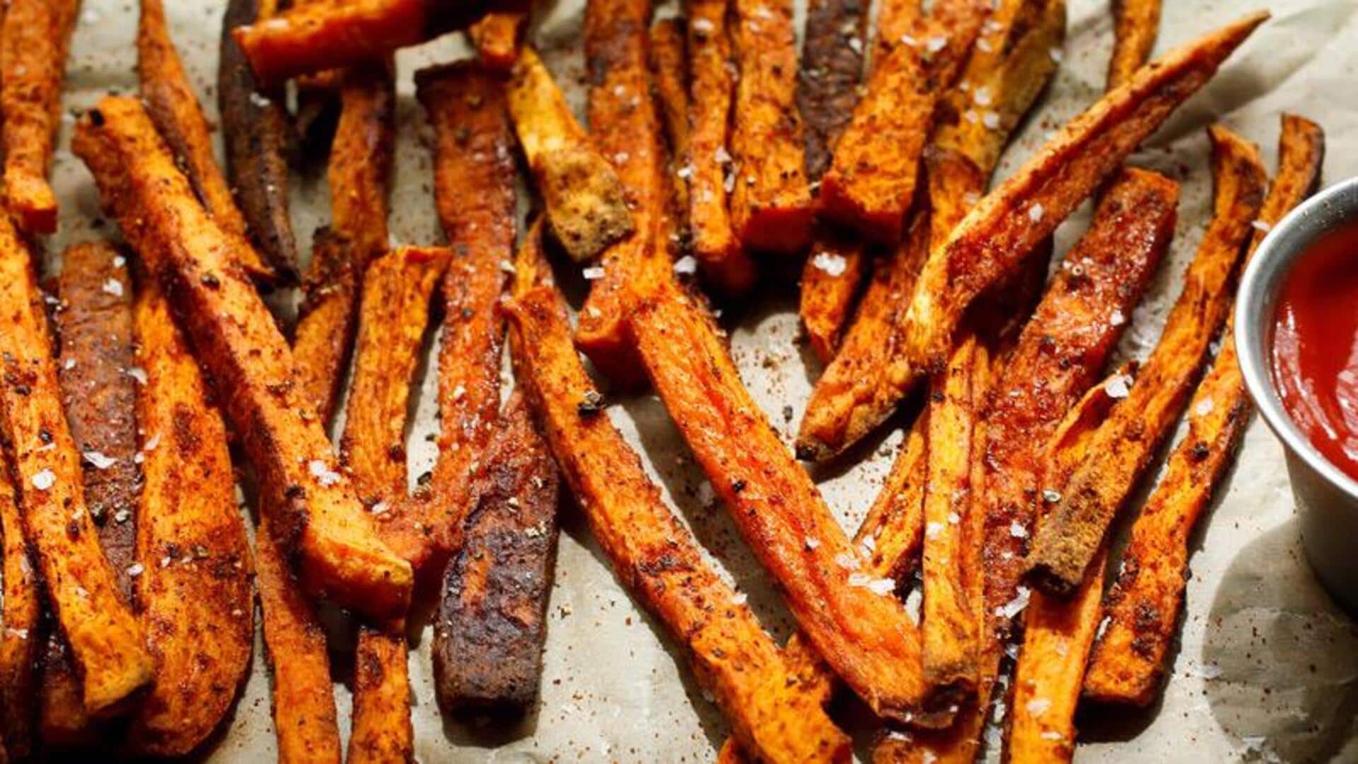 Sweet potato sticks: A crunchy snack alternative Sweet potato sticks: A crunchy snack alternative